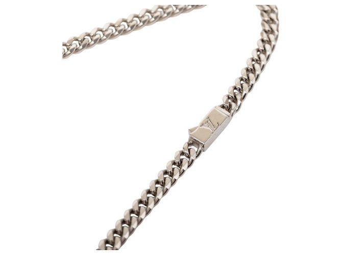 Collar largo Monogram Louis Vuitton Plata - vista 4
