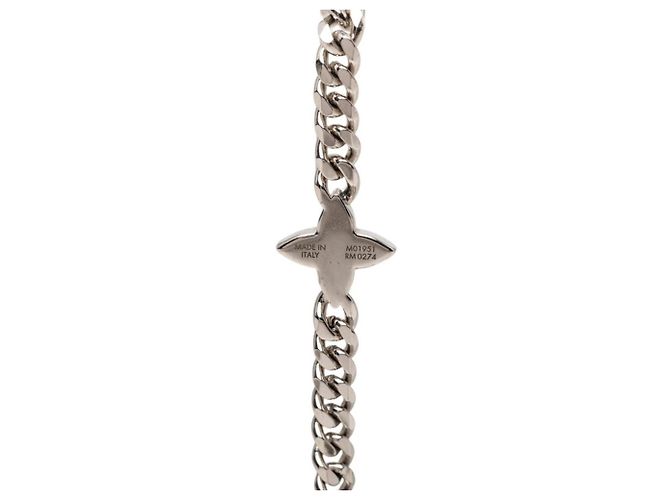Collar largo Monogram Louis Vuitton Plata - vista 5