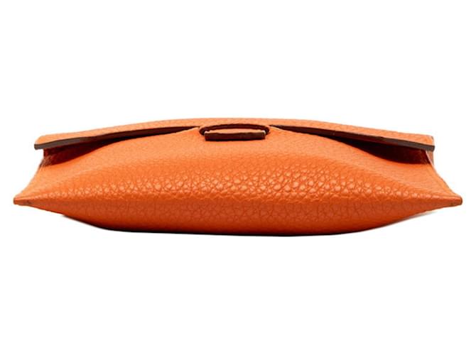 Hermès Borsa a tracolla Amelie Hermes Arancione - vista 3