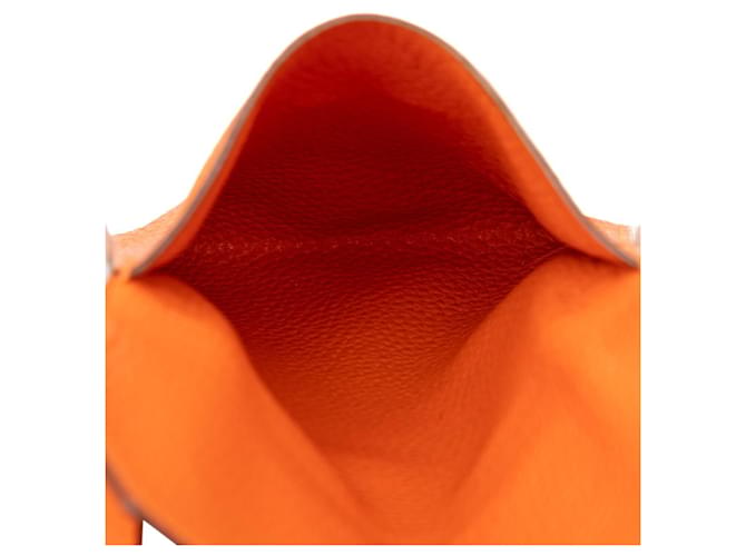 Hermès Borsa a tracolla Amelie Hermes Arancione - vista 4