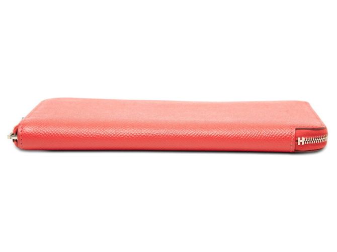 Cartera larga de seda Azap de Hermès Roja - vista 3