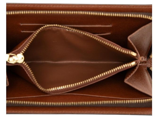 Louis Vuitton Monogram Long Wallet Braun - Ansicht 4