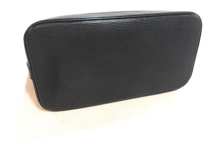 Louis Vuitton Alma PM Pelle Epi Nero - vista 13