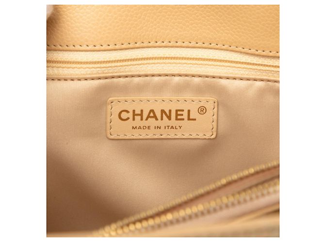 Chanel Coco Mark GST Grand Shopping Tote Beige - vista 5