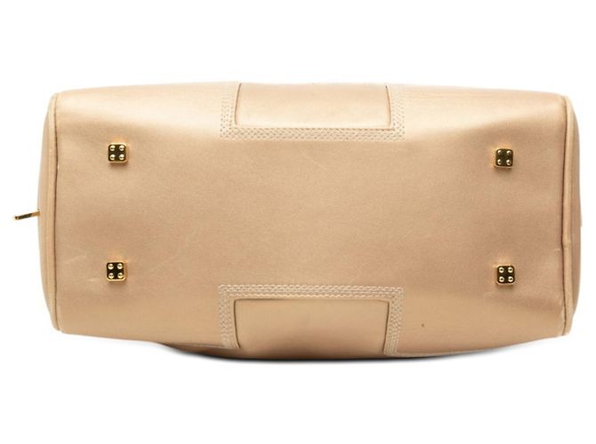 Borsa Loewe Anagram Amazona 28 D'oro - vista 3
