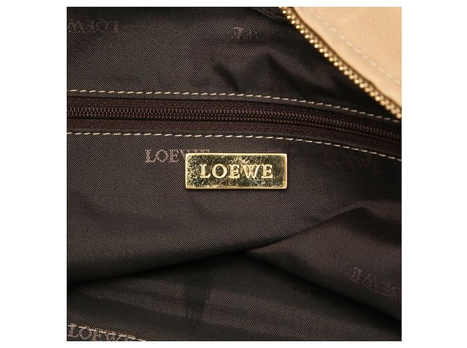 Borsa Loewe Anagram Amazona 28 D'oro - vista 5