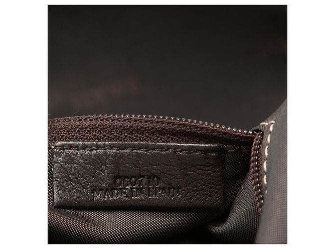Borsa Loewe Anagram Amazona 28 D'oro - vista 6