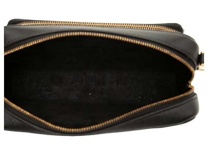 Borsa Christian Dior Dior Calo Double Pouch Nero - vista 4