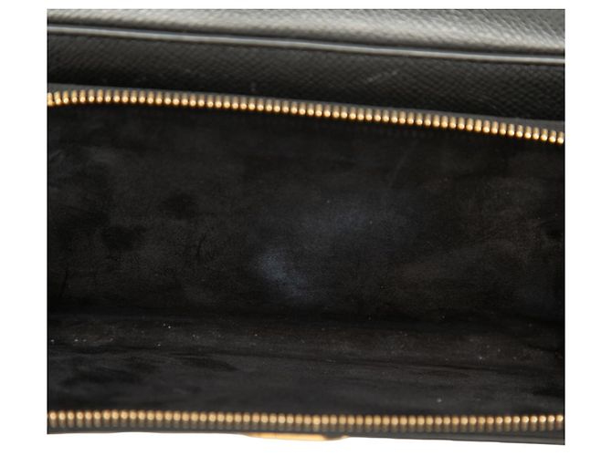 Borsa Christian Dior Dior Calo Double Pouch Nero - vista 7