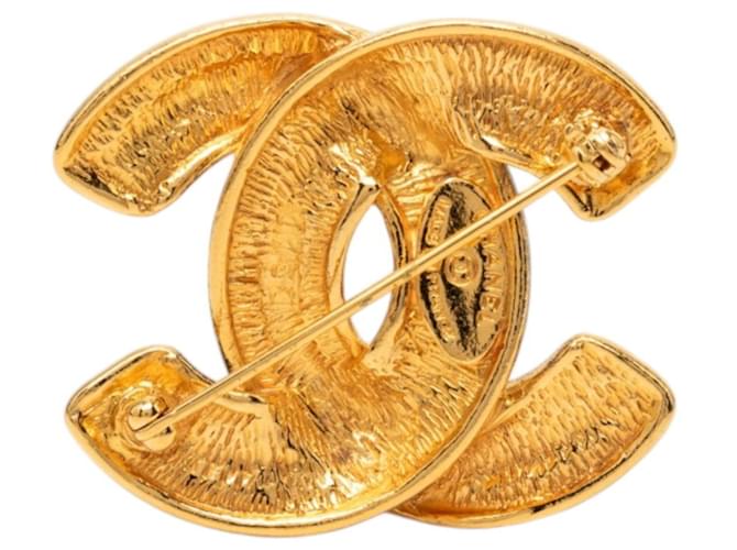 Timeless Spilla Chanel Matelassé Coco Mark D'oro - vista 2