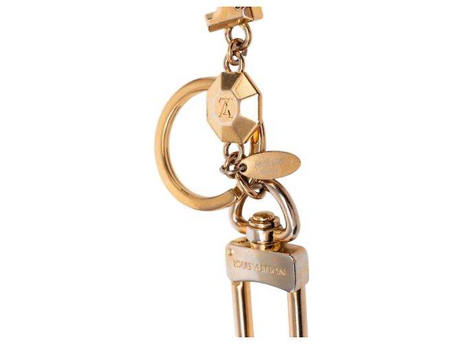 Portefeuille LV Facet Keyring Louis Vuitton D'oro - vista 3