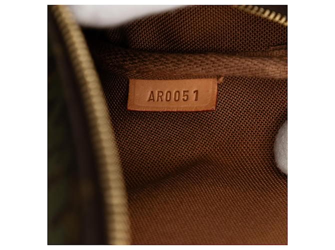 Louis Vuitton Monogram Graffiti Pochette Accessoires Marrone Cachi - vista 6