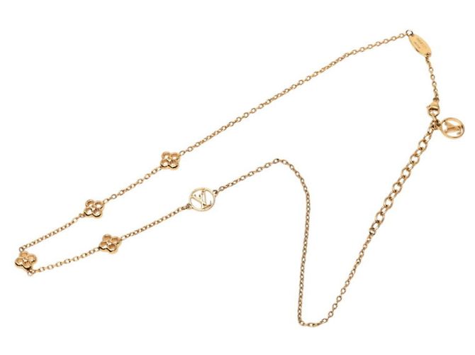 Collana Louis Vuitton Monogram Flowerful D'oro - vista 2