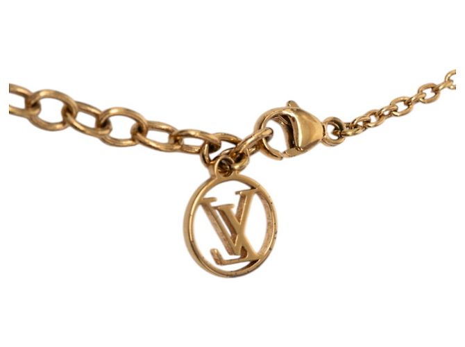 Collana Louis Vuitton Monogram Flowerful D'oro - vista 3