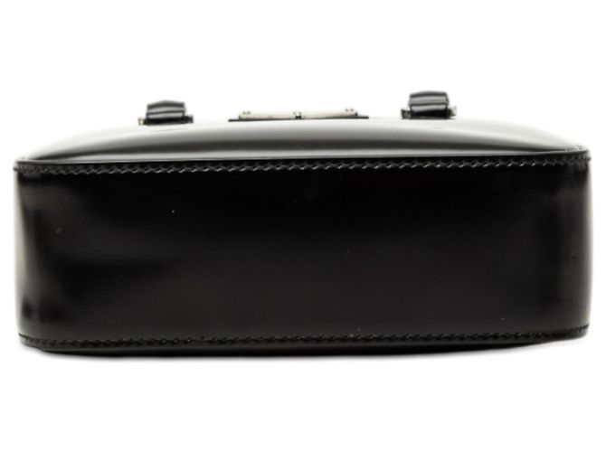 Borsa a mano in pelle nera Prada Nero - vista 3