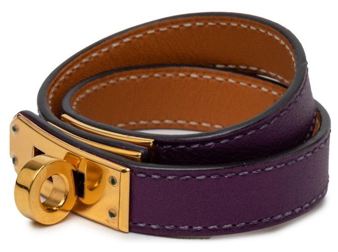 Hermès Pulsera Charm Kelly Double Tour Hermes Púrpura - vista 2