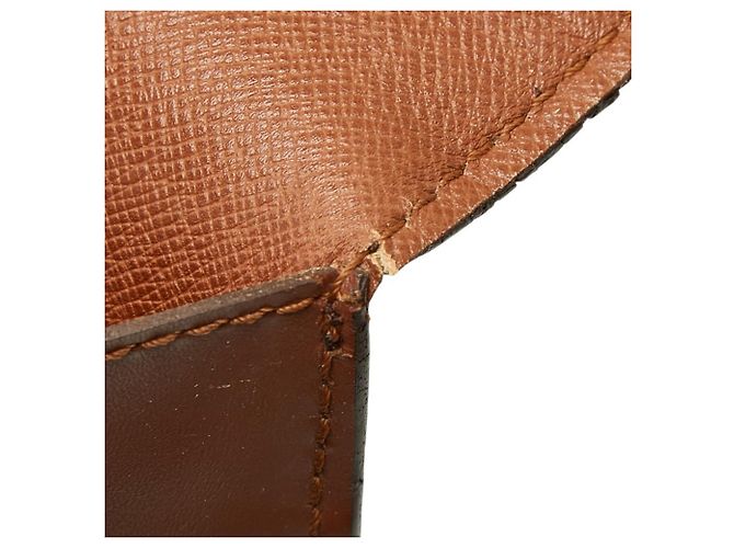 Borsa Louis Vuitton Monogram Portedocuments Bandoulière Marrone - vista 10