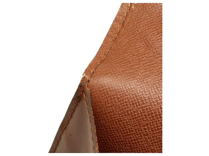 Borsa Louis Vuitton Monogram Portedocuments Bandoulière Marrone - vista 11
