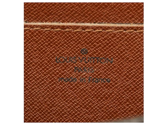 Borsa Louis Vuitton Monogram Portedocuments Bandoulière Marrone - vista 16