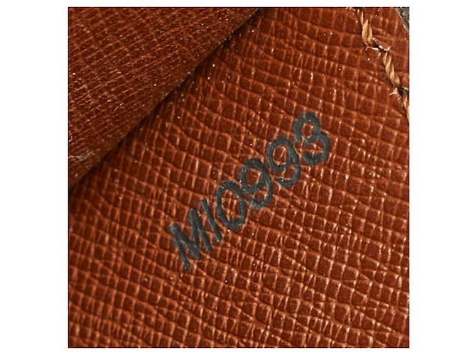 Borsa Louis Vuitton Monogram Portedocuments Bandoulière Marrone - vista 17