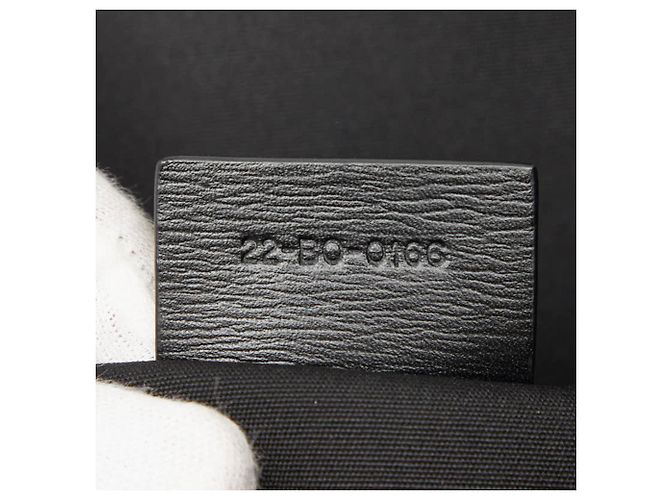 Christian Dior Borsa a tracolla a quadri Dior Homme Nero Rosso - vista 10