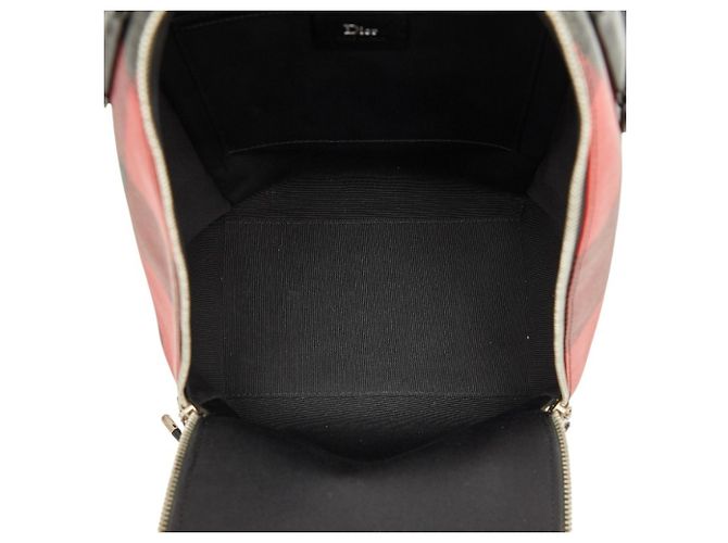 Christian Dior Borsa a tracolla a quadri Dior Homme Nero Rosso - vista 8