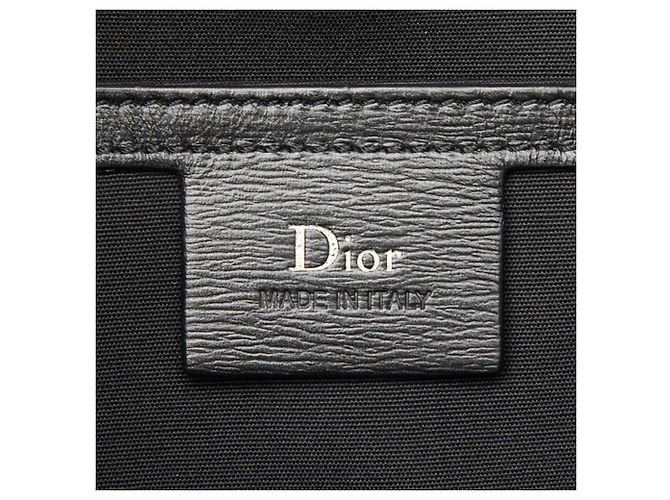 Christian Dior Borsa a tracolla a quadri Dior Homme Nero Rosso - vista 9