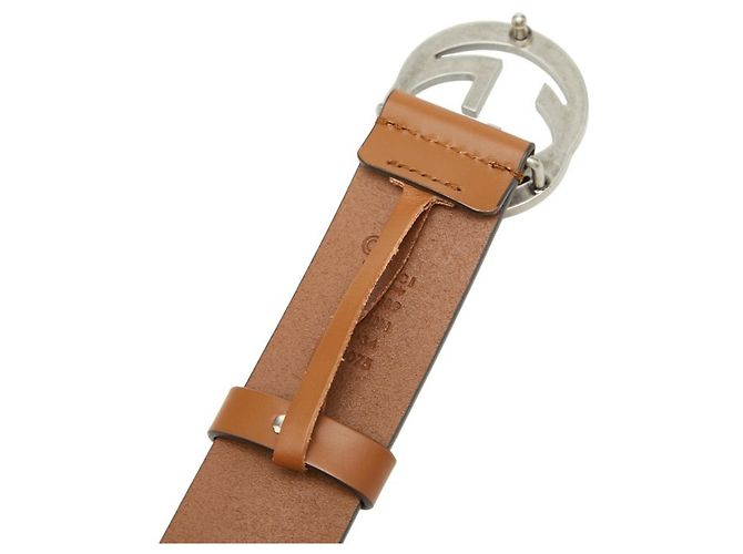 Gucci Interlocking G Gürtel Braun - Ansicht 4