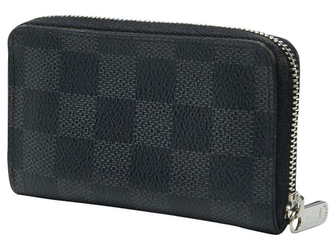 Portafoglio Zippy Damier Graphite Louis Vuitton Nero - vista 2
