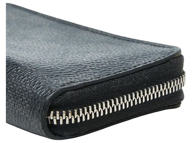 Portafoglio Zippy Damier Graphite Louis Vuitton Nero - vista 4