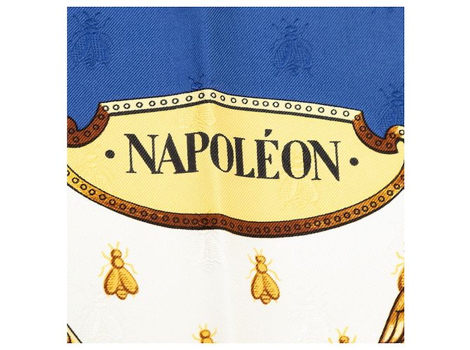 Hermès Foulard Hermes Carre 90 Napoleon Multicolore - vista 4
