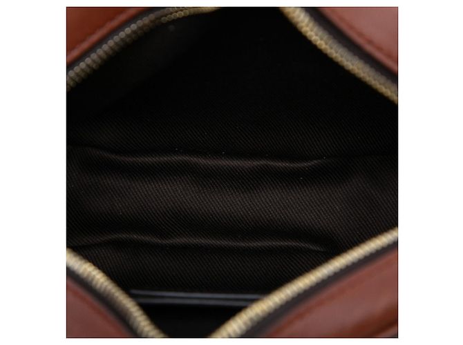 Borsa a tracolla Le Monogram Saint Laurent Marrone - vista 4