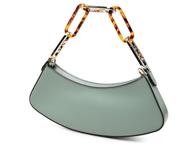 Borsa Fendi Auroch Swing Verde - vista 2