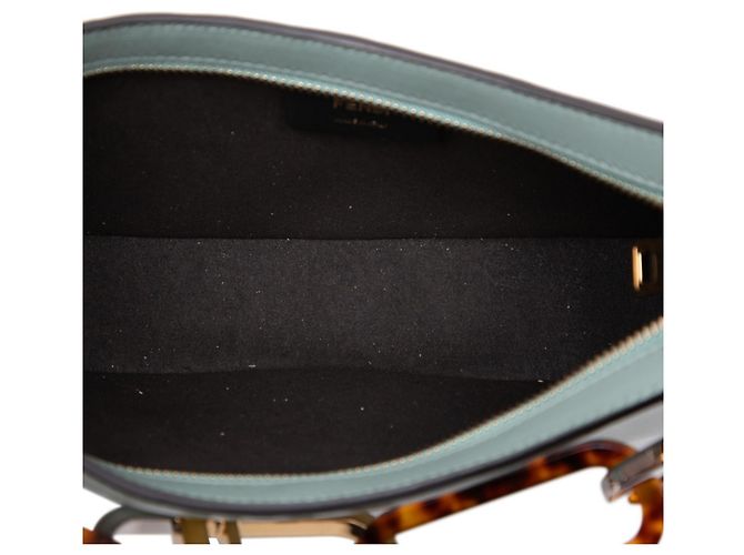 Borsa Fendi Auroch Swing Verde - vista 4