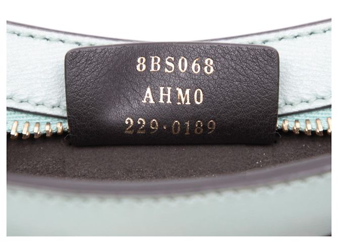 Borsa Fendi Auroch Swing Verde - vista 6