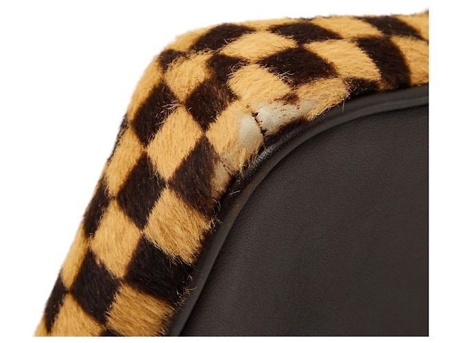 Pochette a Tracolla Louis Vuitton Damier Sauvage Gazelle Marrone Beige - vista 4