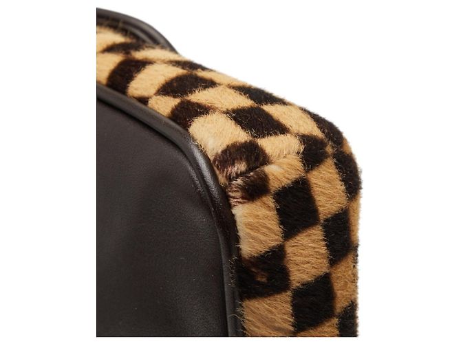 Pochette a Tracolla Louis Vuitton Damier Sauvage Gazelle Marrone Beige - vista 5