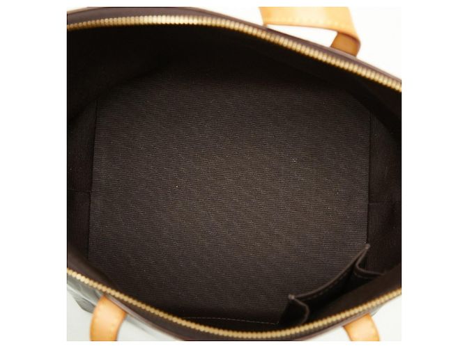 Borsa Louis Vuitton Monogram Vernis Bellevue PM Bordò Porpora - vista 8