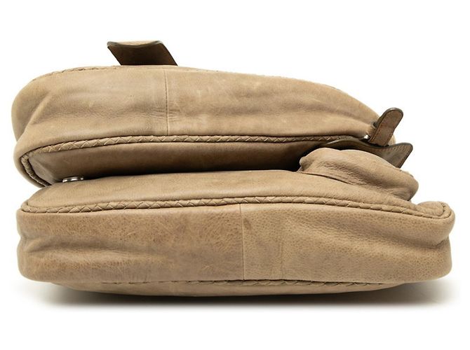 Borsa Christian Dior Dior Gaucho Beige - vista 3
