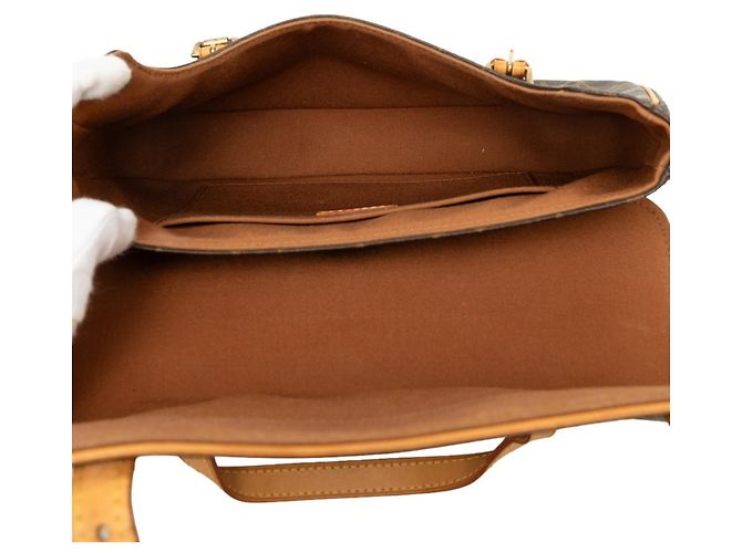 Borsa Louis Vuitton Monogram Marelle Marrone - vista 4