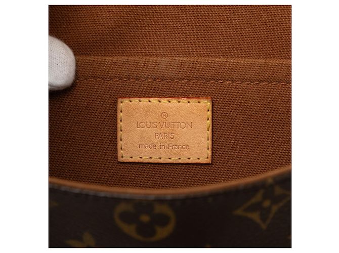 Borsa Louis Vuitton Monogram Marelle Marrone - vista 5