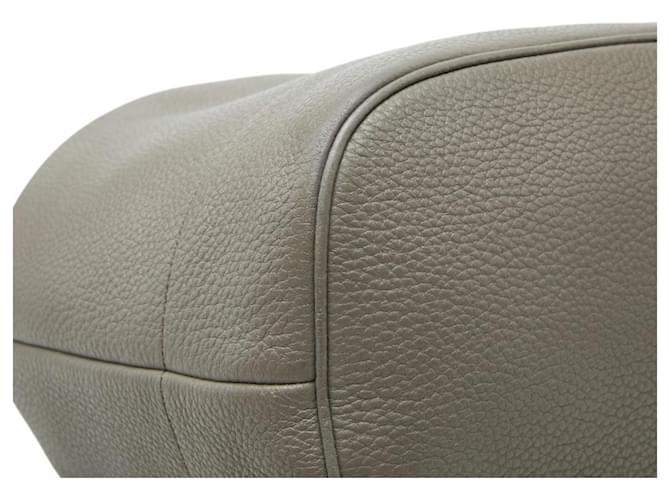 Borsa a mano e borsa a tracolla con logo Prada Grigio - vista 5