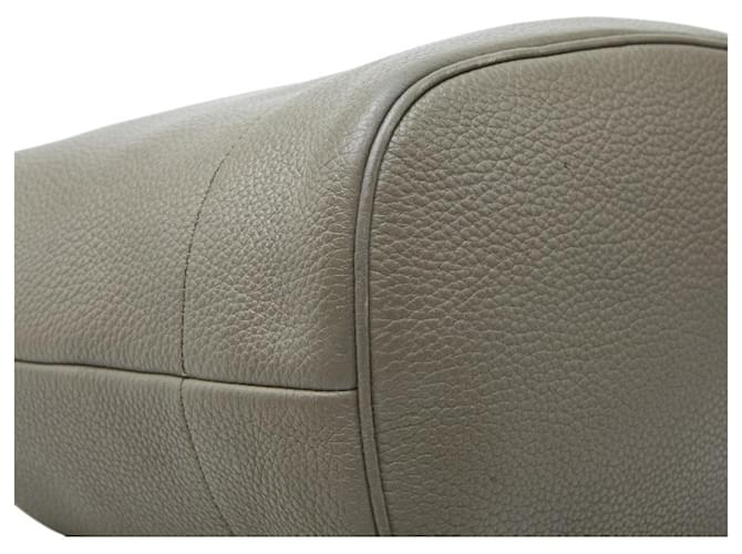 Borsa a mano e borsa a tracolla con logo Prada Grigio - vista 7