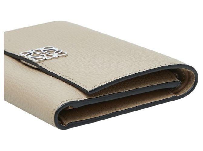 Cartera tríptico Loewe Anagram Beige - vista 4