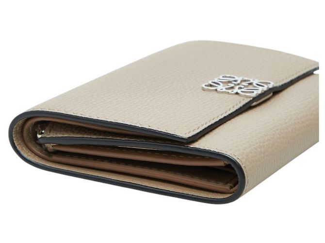 Cartera tríptico Loewe Anagram Beige - vista 5