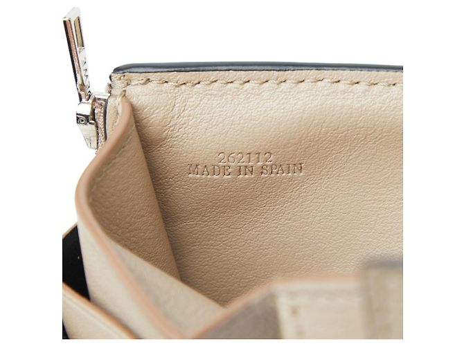Cartera tríptico Loewe Anagram Beige - vista 9