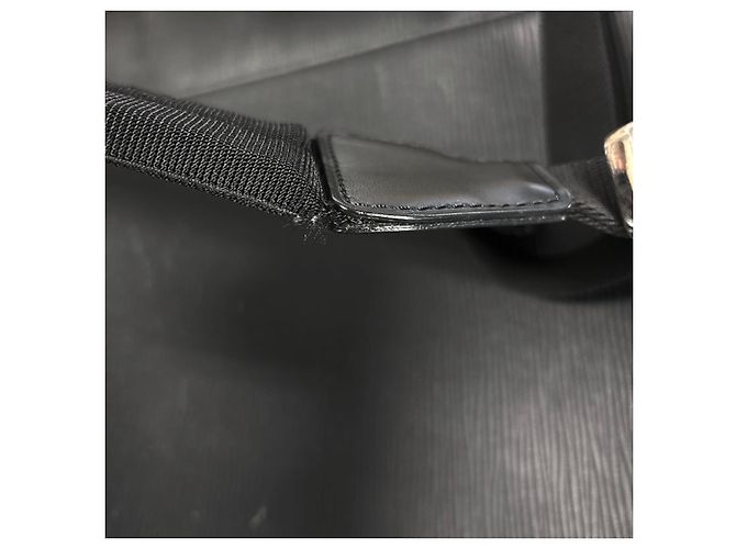 Zaino Louis Vuitton Epi Damier Graphite Christopher PM Nero Blu - vista 9