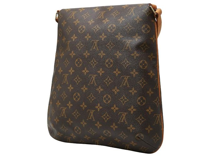Louis Vuitton Monogram Musette Crossbody Shoulder Bag Brown - view 2