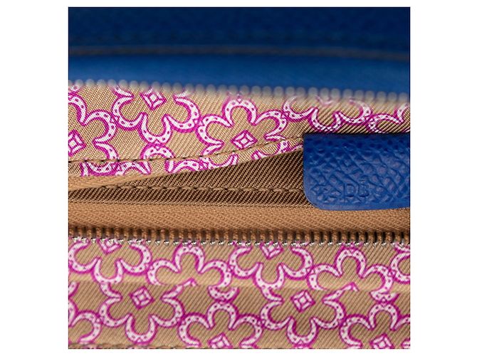 Azap Hermès Cartera larga de cuero Epsom azul Hermes - vista 6