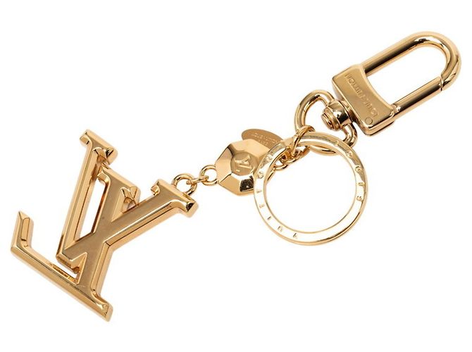 Portachiavi Louis Vuitton LV Facet D'oro - vista 2